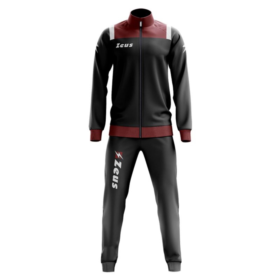 Детски Анцуг ZEUS Tuta Vesuvio Winter Nero/Granata