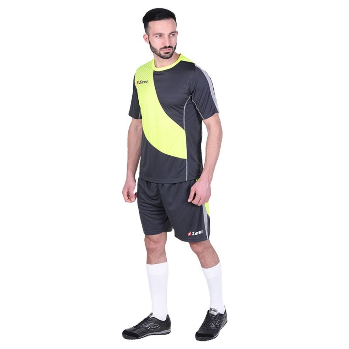 Спортен Екип ZEUS Kit Alex Grigio/Giallo Fluo