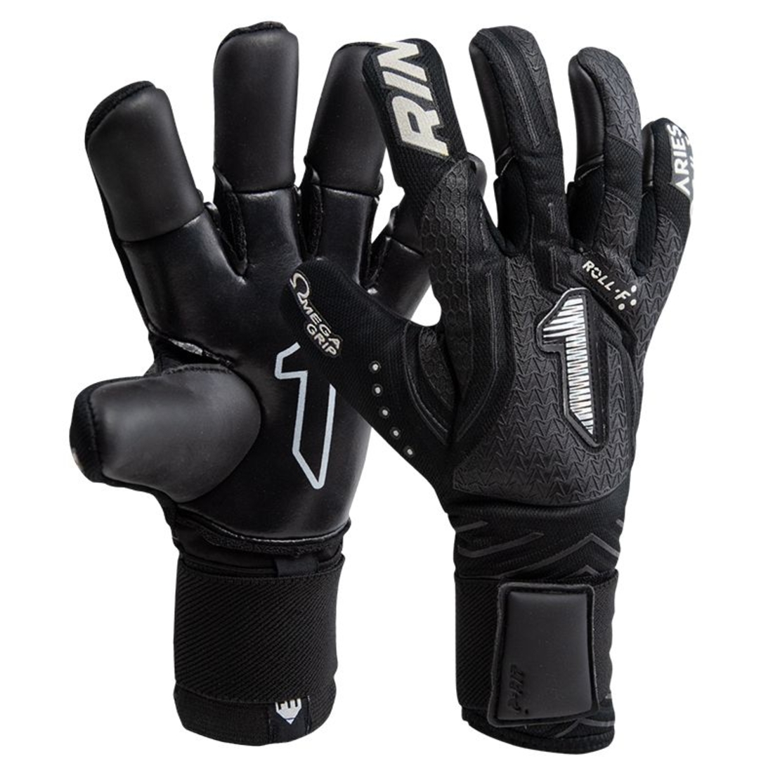 Вратарски Ръкавици RINAT Aries Nemesis Semi Black