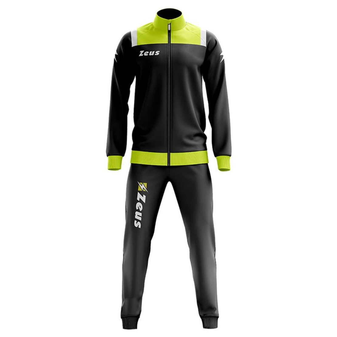 Детски Анцуг ZEUS Tuta Relax Vesuvio Nero/Giallo Fluo