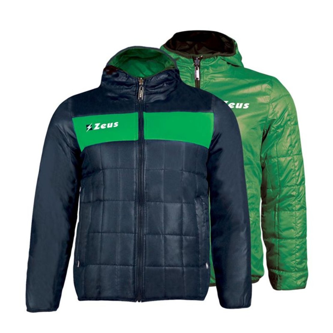 Двулицево Детско Яке ZEUS Reversible Giubbotto Apollo Blu/Verde