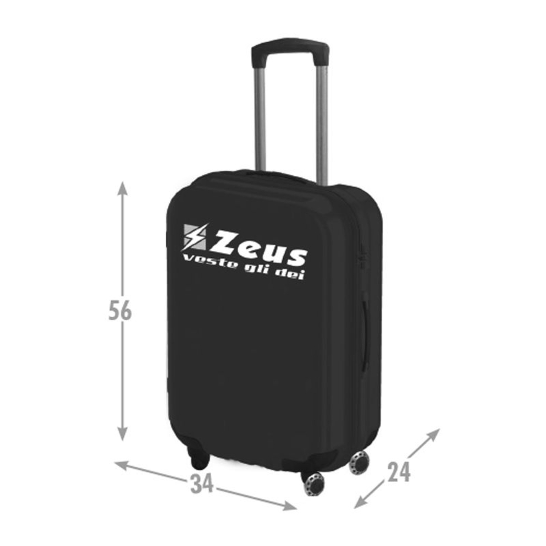 Куфар ZEUS Trolley Class 34x56x24 cm Nero