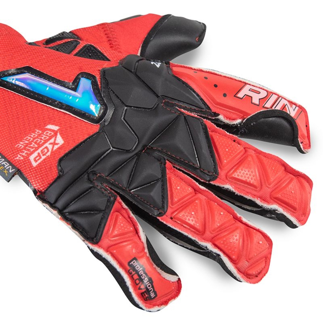 Вратарски Ръкавици RINAT Xtreme Guard Zhero Pro Red/Black