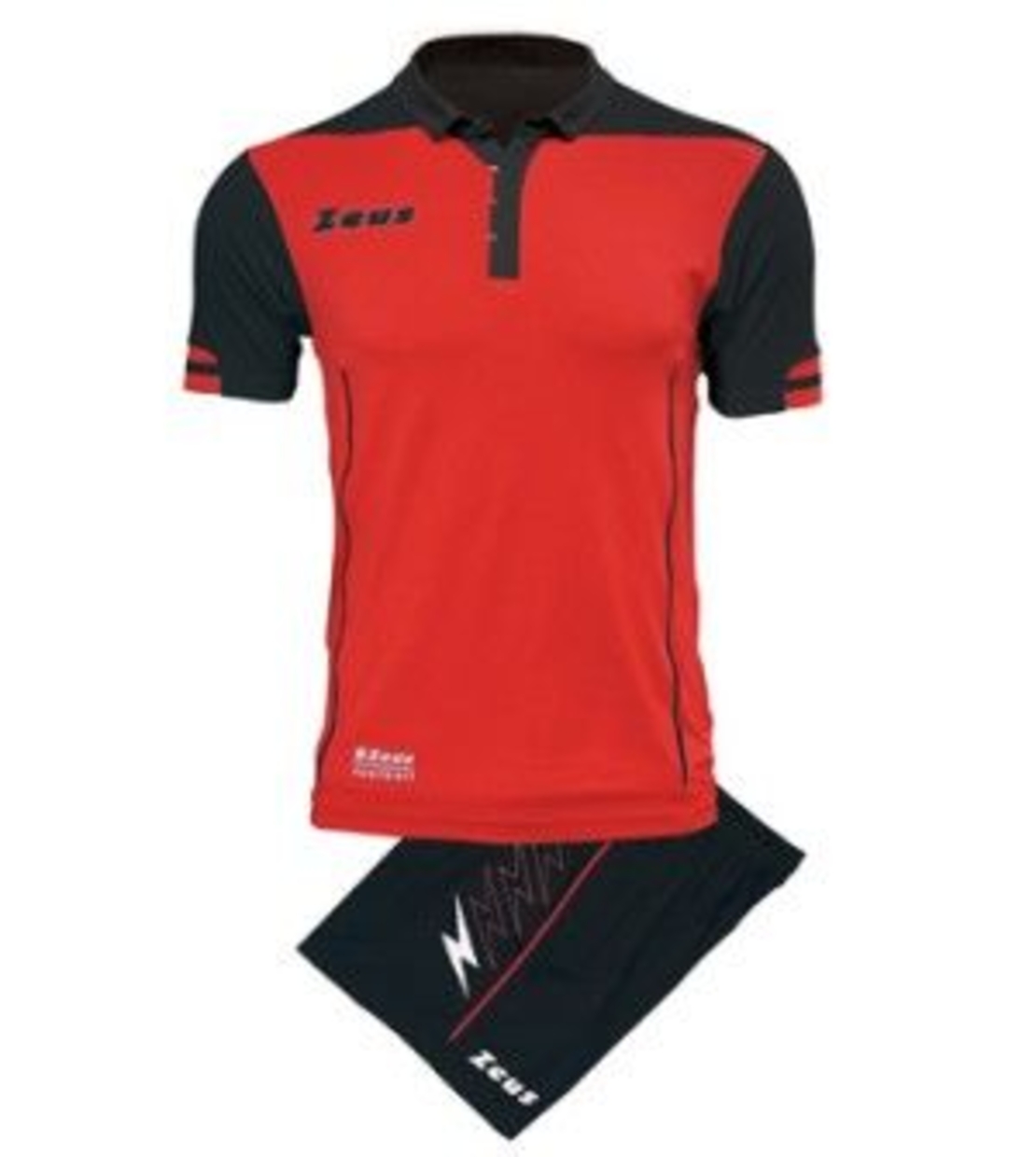 Детски Футболен Екип ZEUS Kit Aquarius Grigio/Rosso