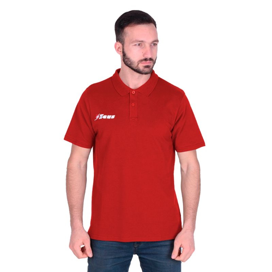 Мъжка Тениска ZEUS Polo Promo Man Rosso