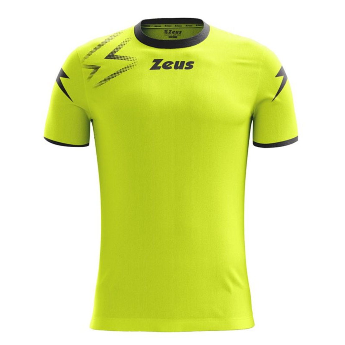 Детска Тениска ZEUS Shirt Mida Giallo Fluo/Nero
