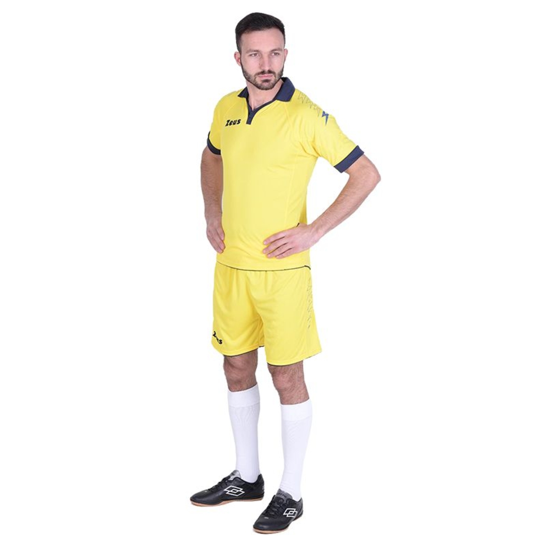 Футболен Екип ZEUS Kit Scorpion Giallo/Blu