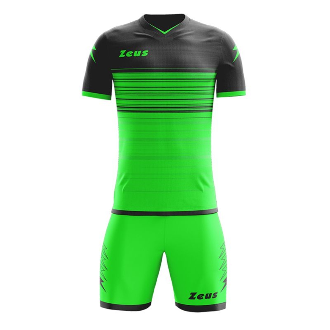 Футболен Екип ZEUS Kit Elios Verde fluo/Nero