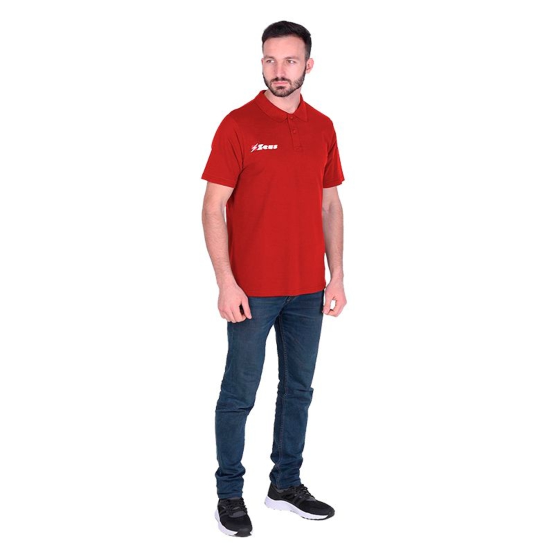 Мъжка Тениска ZEUS Polo Promo Man Rosso