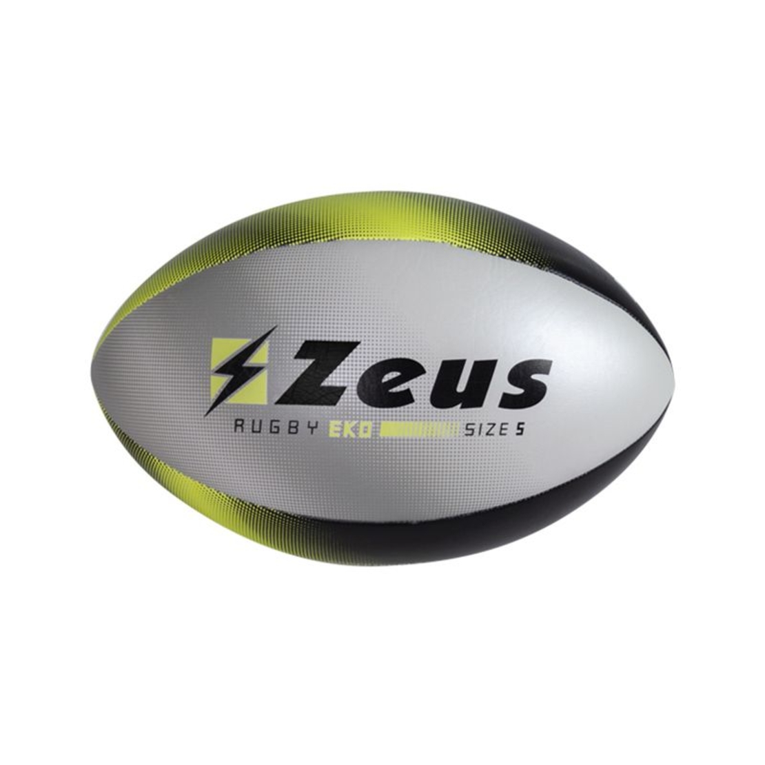 Ръгби Топка ZEUS Rugby Eko Nero/Giallo Fluo