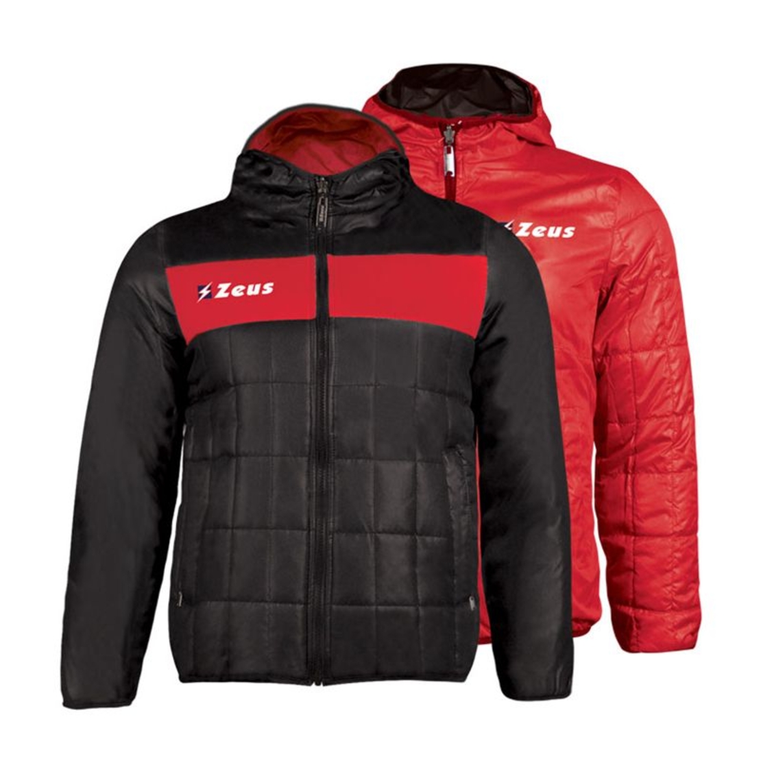 Двулицево Детско Яке ZEUS Reversible Giubbotto Apollo Nero/Rosso
