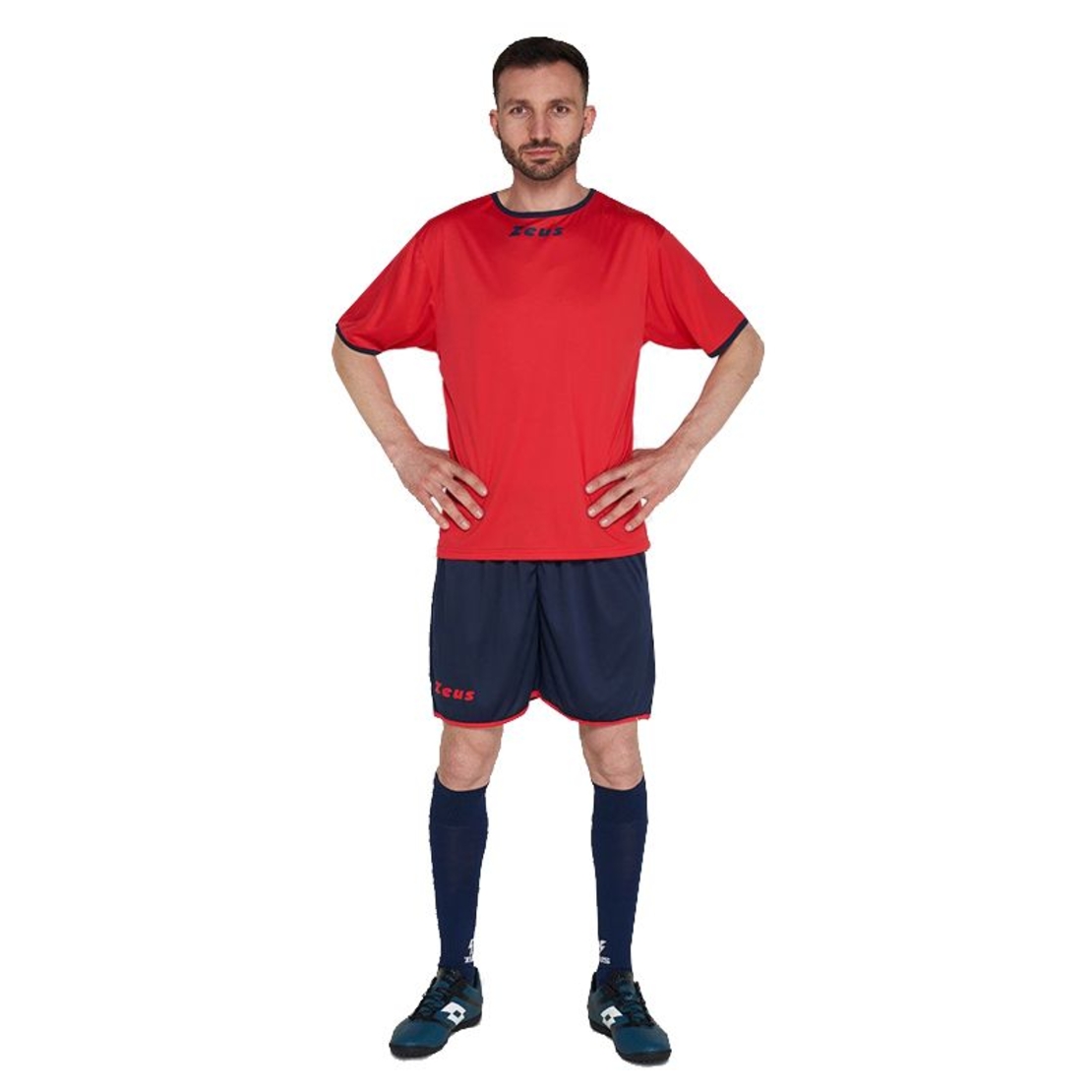 Спортен Екип ZEUS Kit Sticker Rosso/Blu