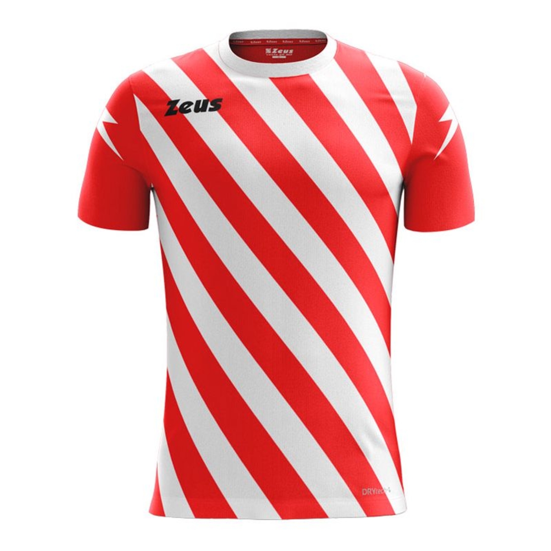 Детска Тениска ZEUS Shirt Zip Rosso/Bianco