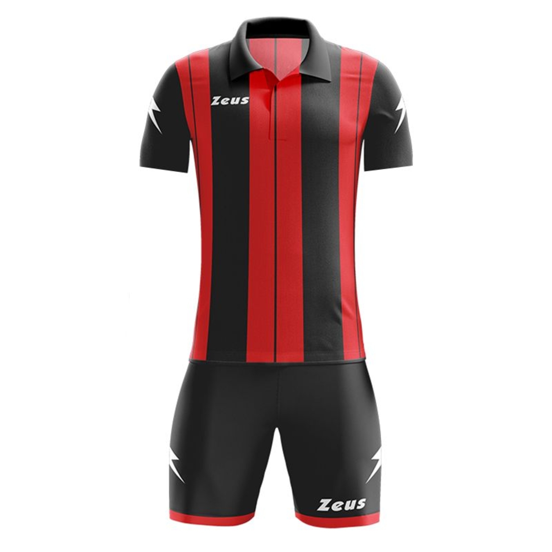 Детски Екип ZEUS Kit Pitagora MC Nero/Rosso