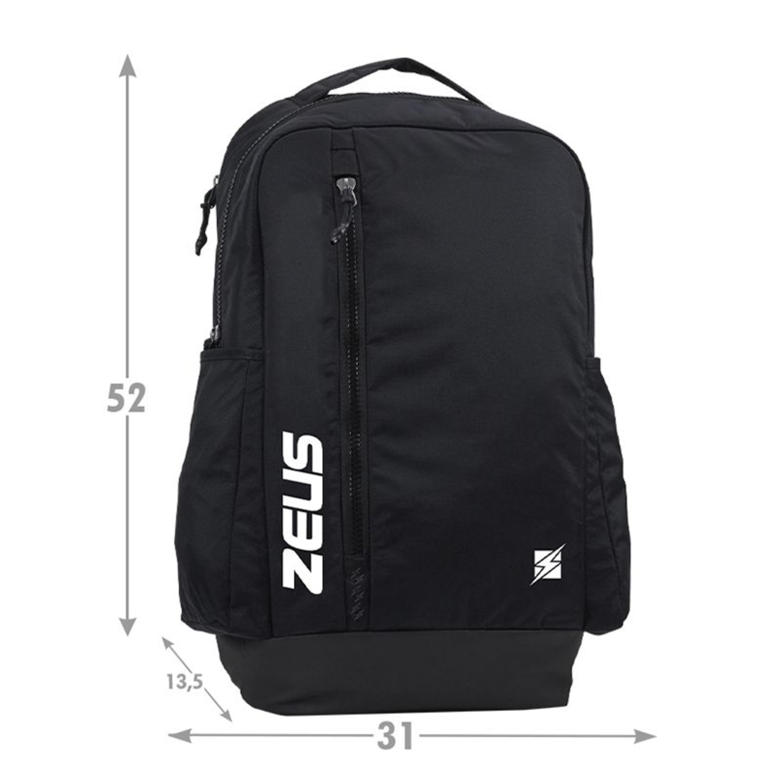  Раница ZEUS Zaino Viktor 52x31x13,5 cm Nero 