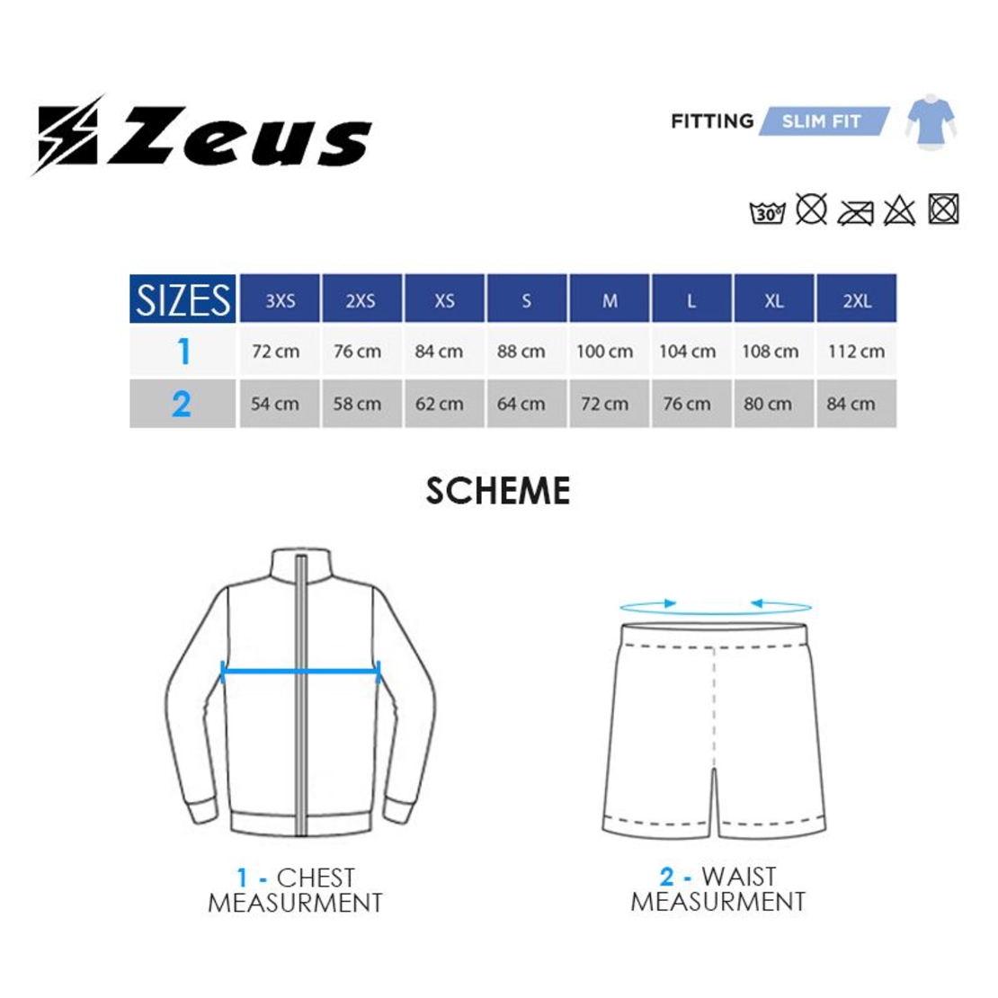 Вратарски Екип ZEUS Kit Gk Paros Bianco/Grigio scuro