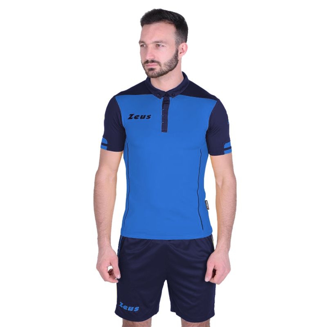 Футболен Екип ZEUS Kit Aquarius Royal/Blu