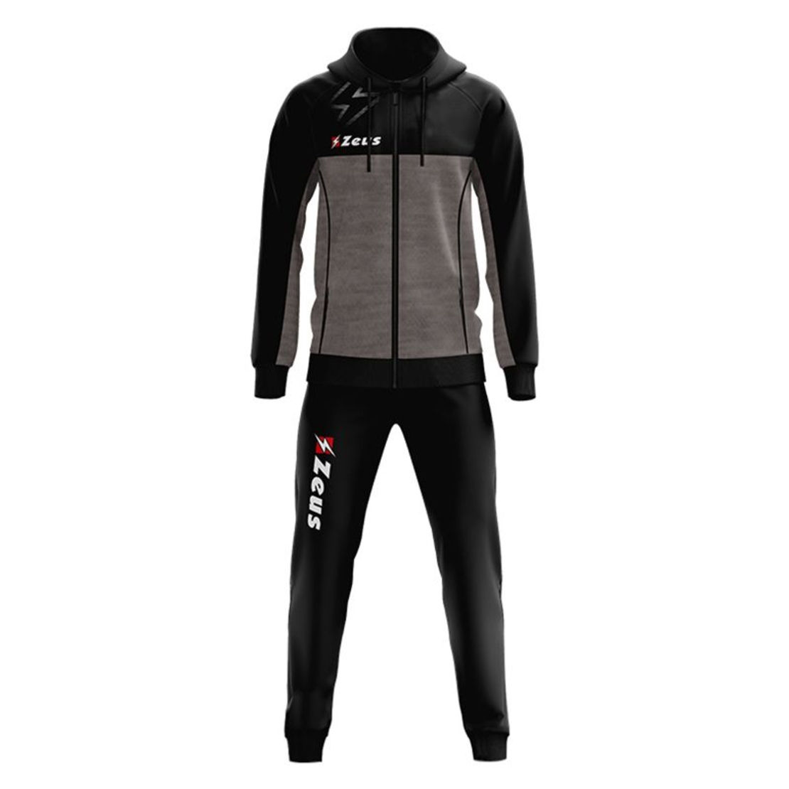 Детски Анцуг ZEUS Tuta Olympia Grigio/Nero