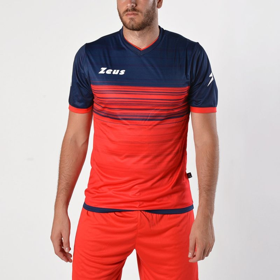 Футболен Екип ZEUS Kit Elios Rosso/Blu