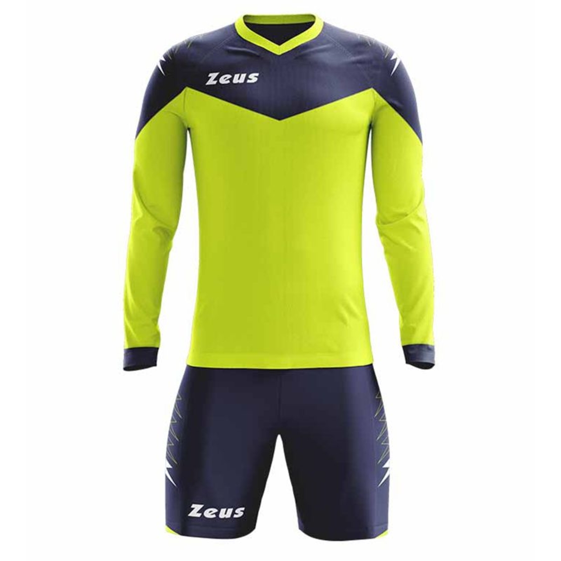 Футболен Екип ZEUS Kit Ulysse ML Giallo Fluo/Blu