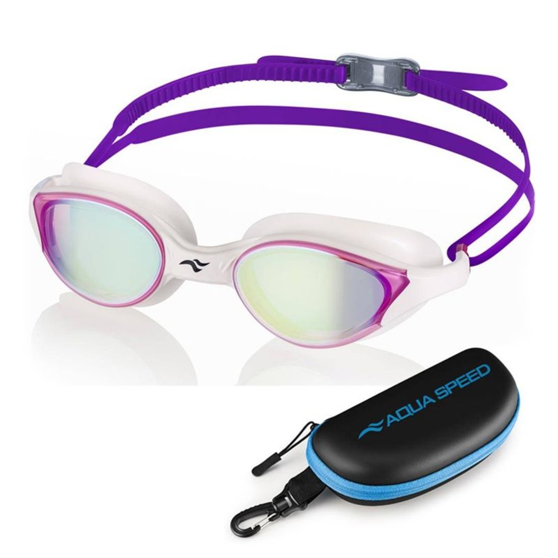 Очила За Плуване AQUA SPEED Vortex Mirror Case Open Water 59