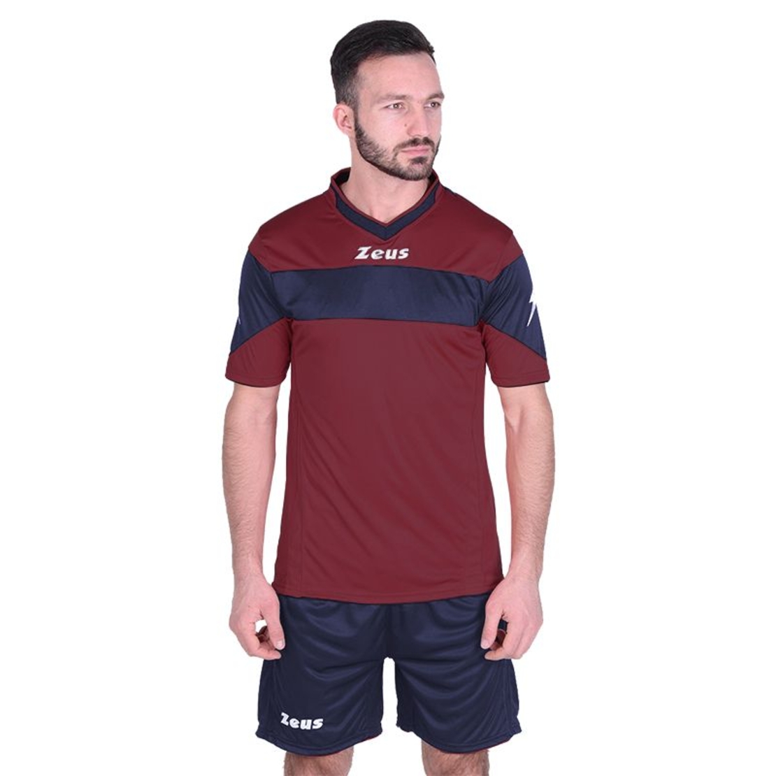 Футболен Екип ZEUS Kit Apollo Granata/Blu