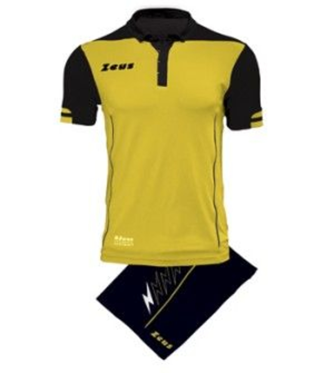 Детски Футболен Екип ZEUS Kit Aquarius Giallo/Nero