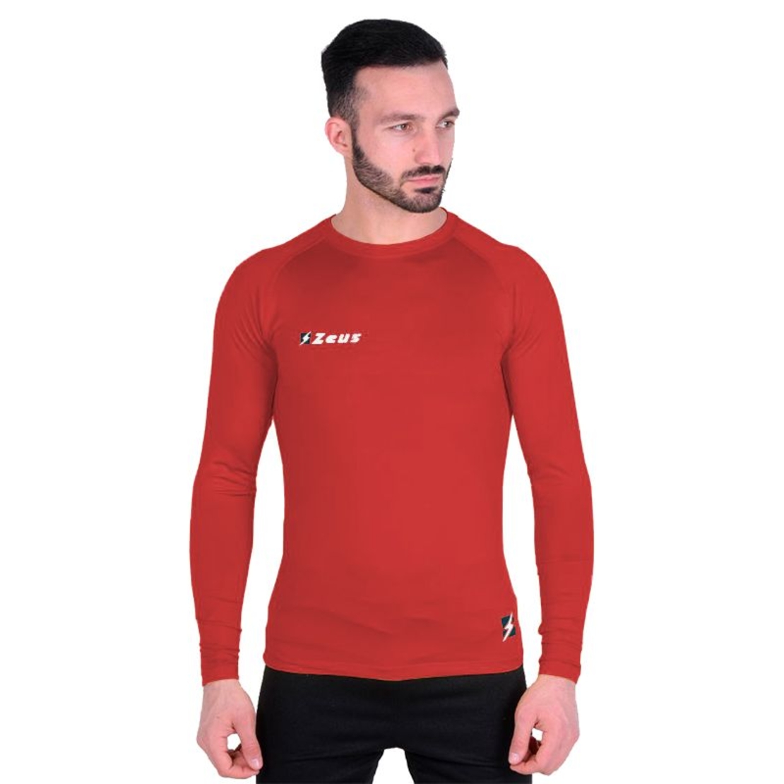 Мъжка Спортна Термо Блуза ZEUS Maglia Fisiko M/L Rosso
