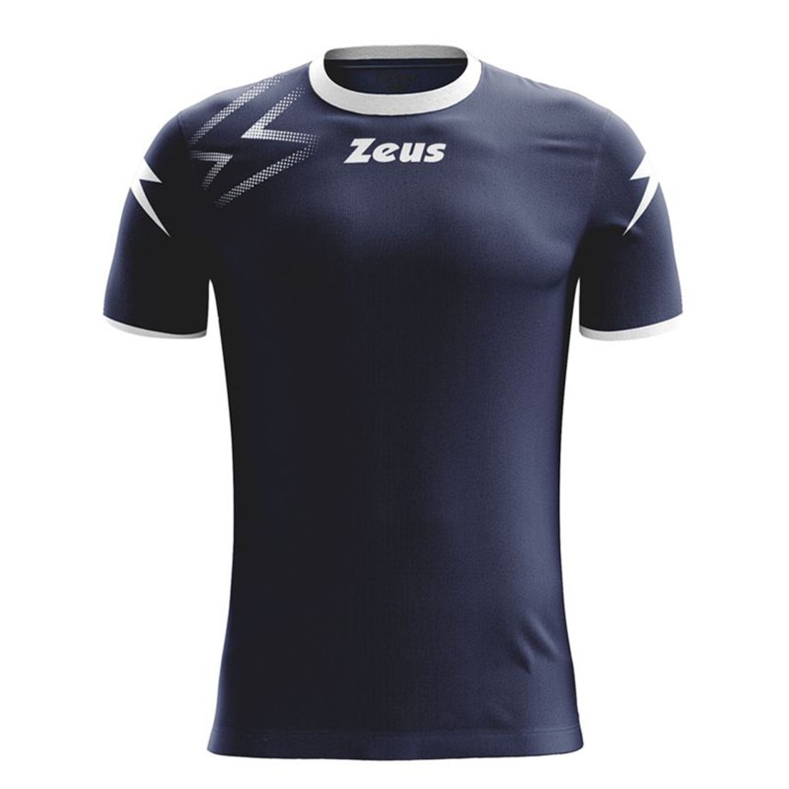 Детска Тениска ZEUS Shirt Mida Blu/Bianco