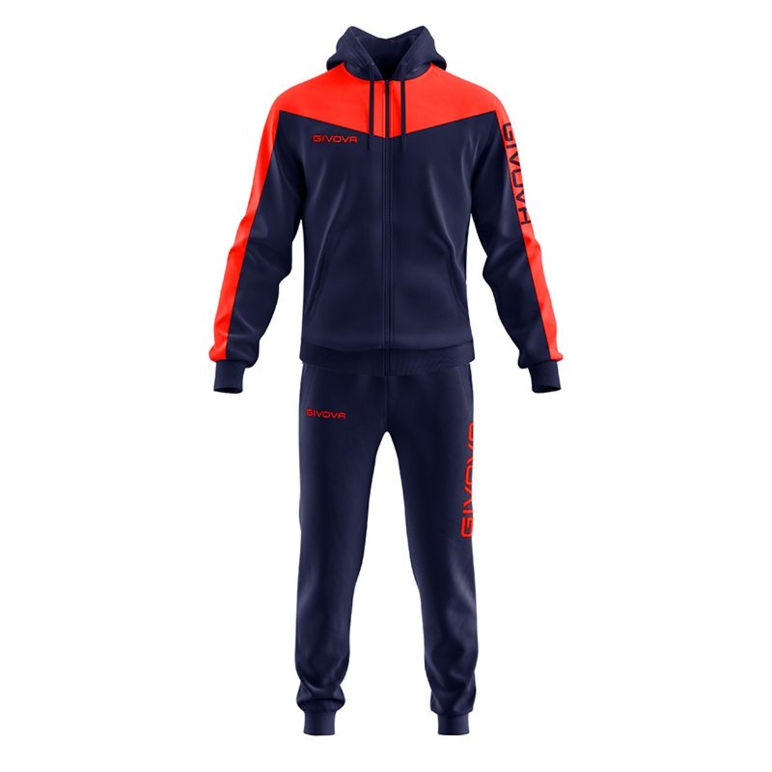 Детски Анцуг GIVOVA Tuta Roma Con Cappuccio Polarfleece 1204