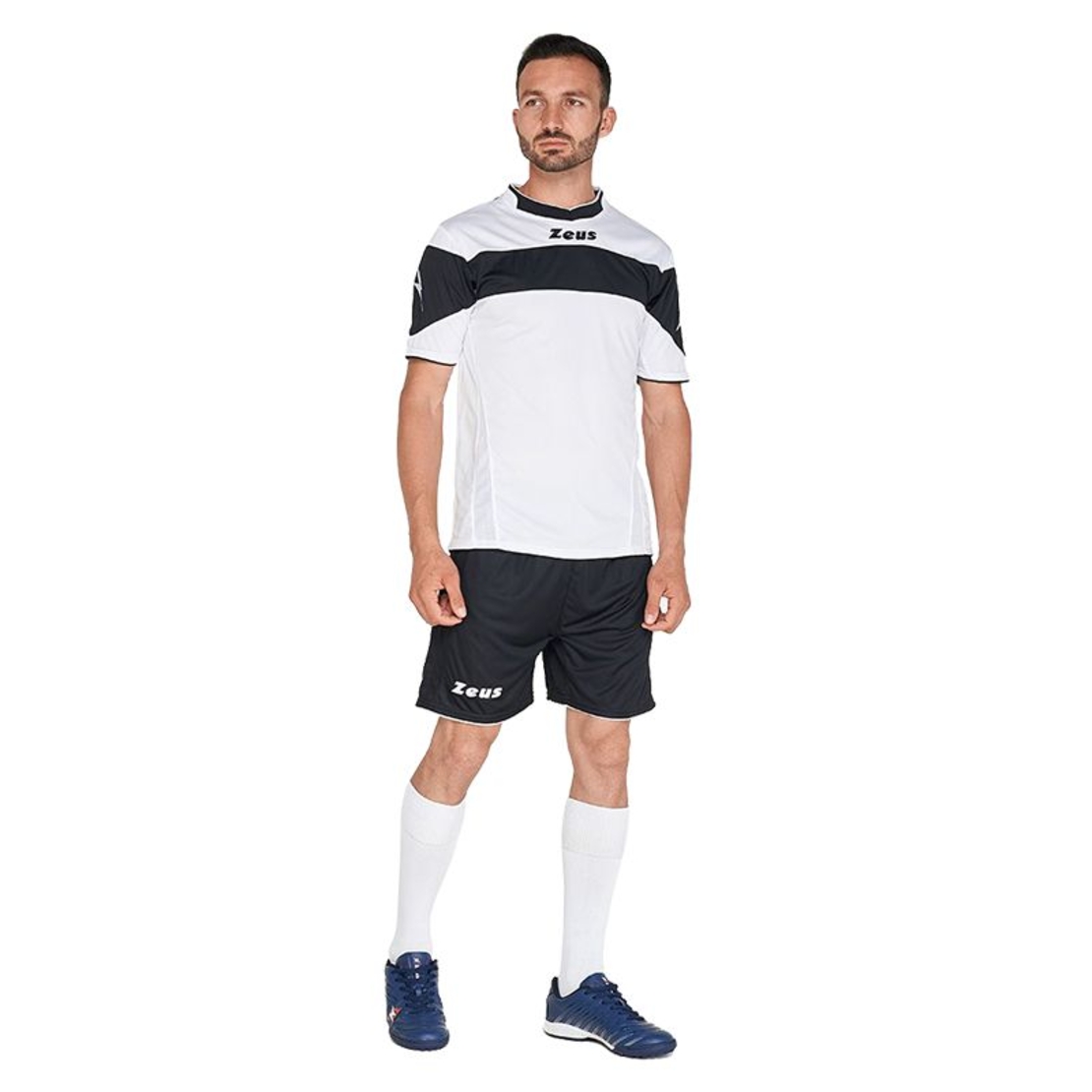 Футболен Екип ZEUS Kit Apollo Bianco/Nero