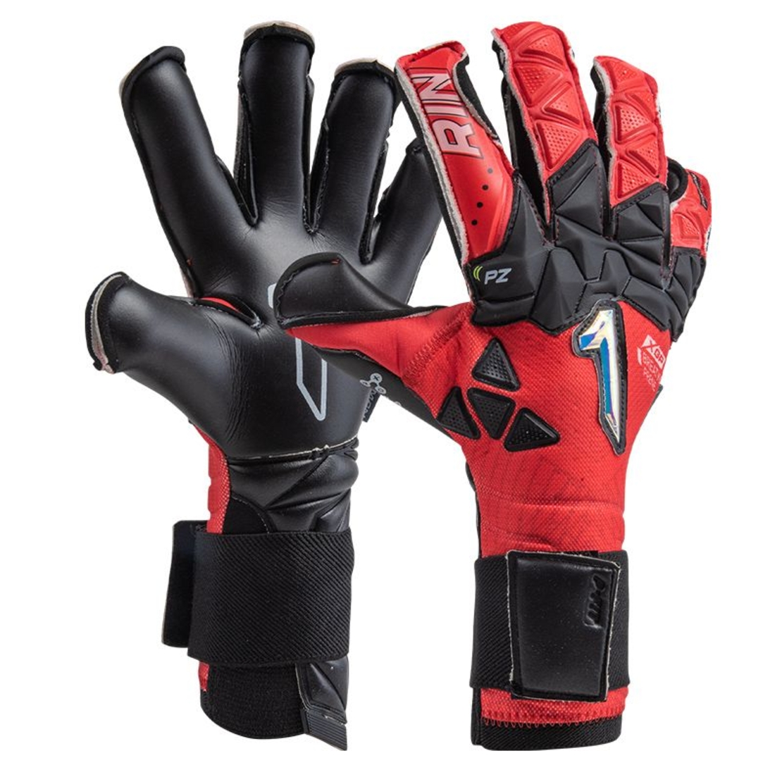 Вратарски Ръкавици RINAT Xtreme Guard Zhero Pro Red/Black