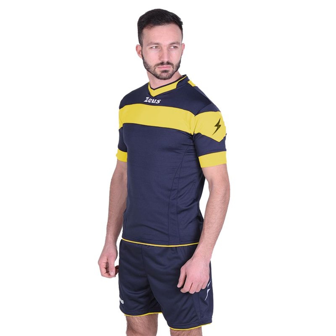 Футболен Екип ZEUS Kit Apollo Blu/Giallo