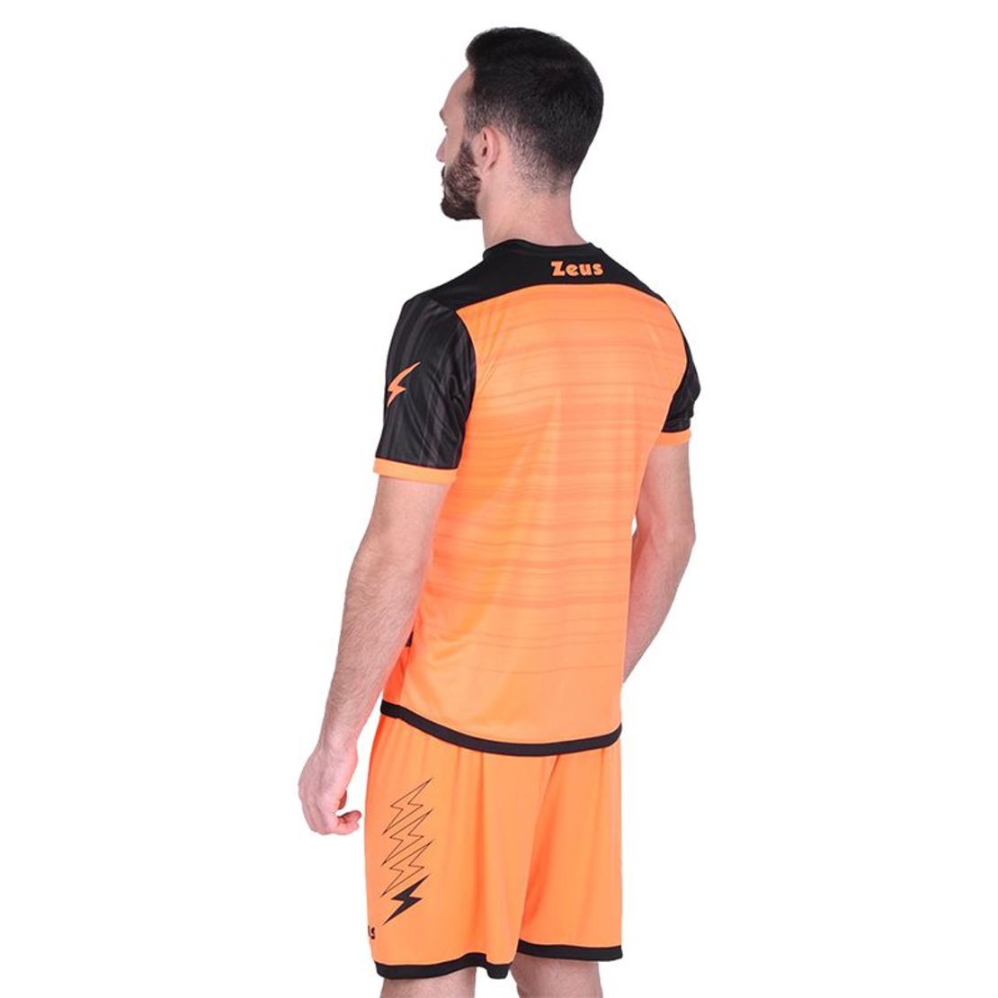 Футболен Екип ZEUS Kit Elios Arancio fluo/Nero