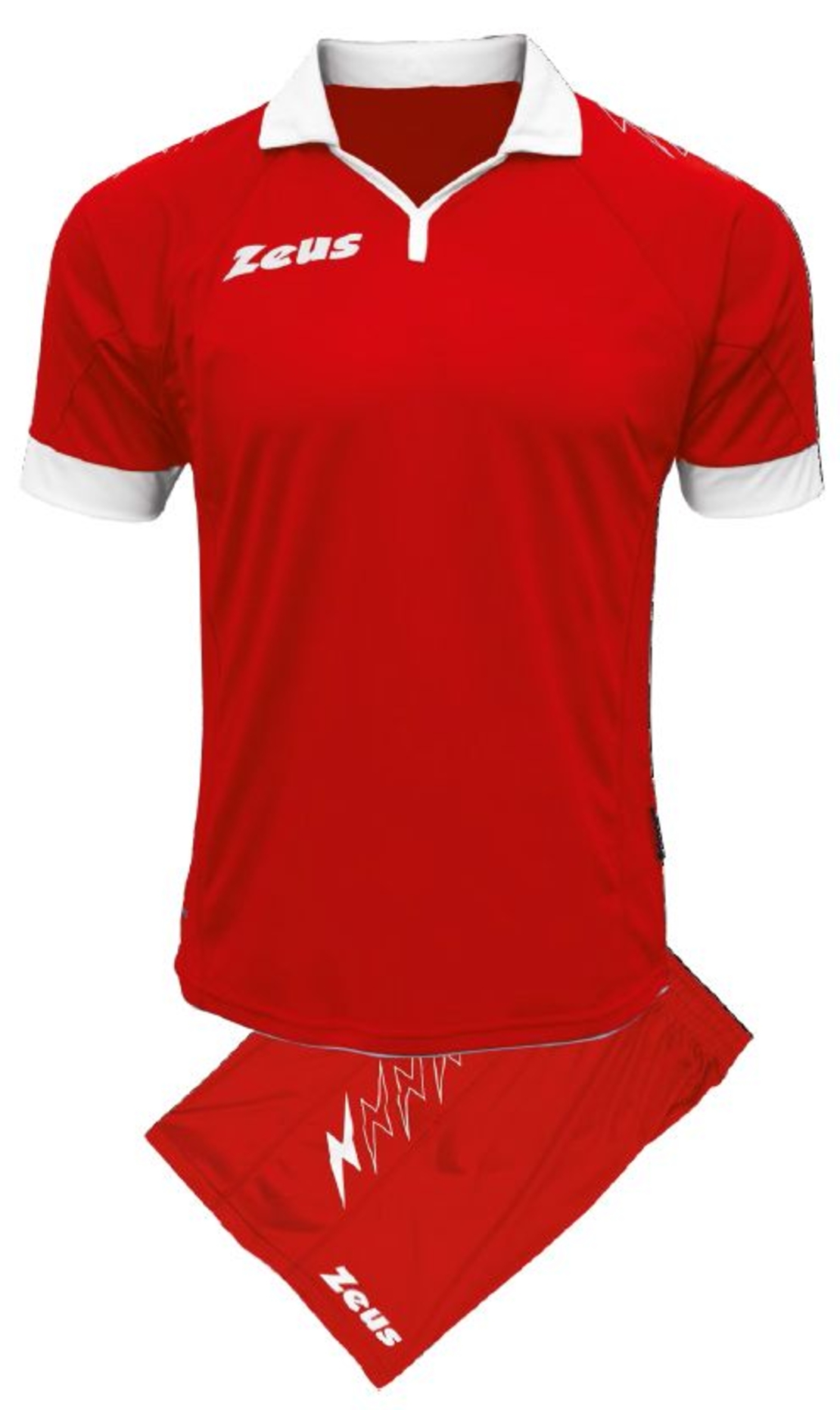 Детски Футболен Екип ZEUS Kit Scorpion Rosso/Bianco