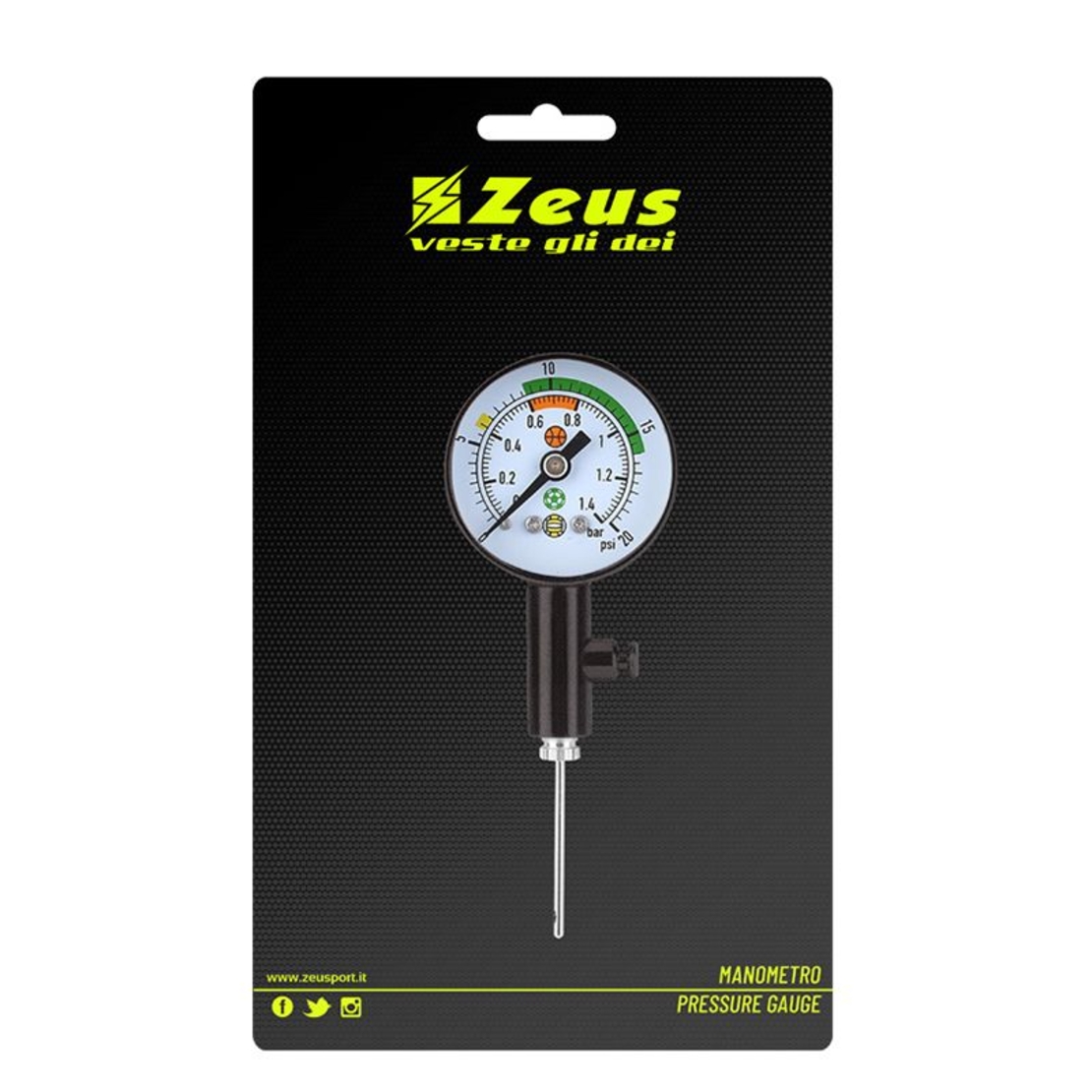 Манометър ZEUS Manometro
