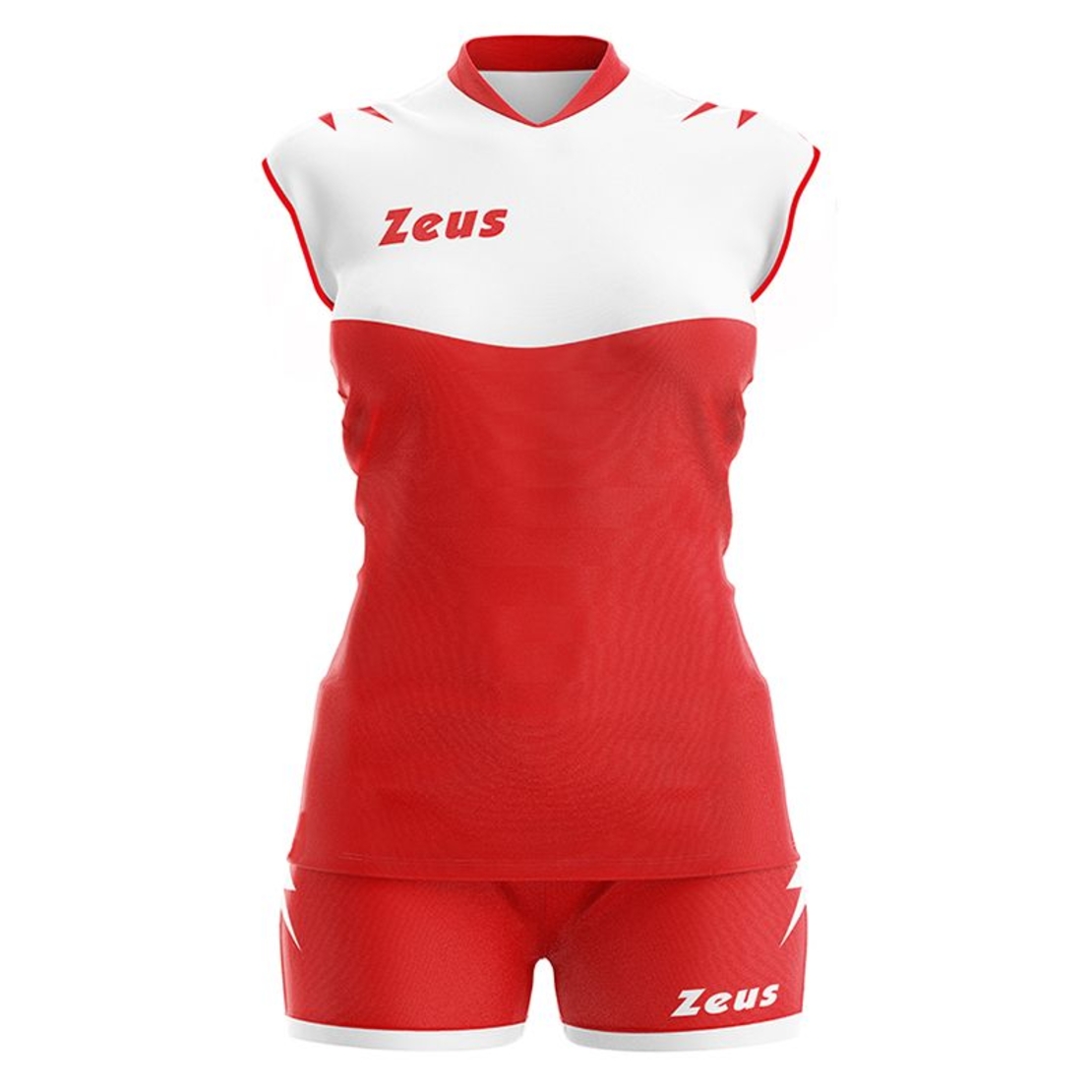 Волейболен Екип ZEUS Kit Volley Sara Slim Fit Rosso/Bianco