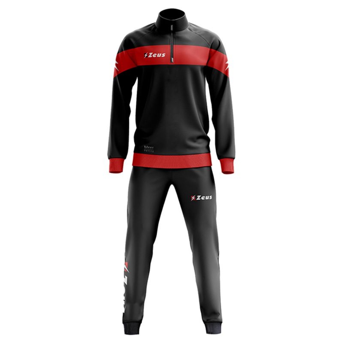 Детски Анцуг ZEUS Tuta Marte Nero/Rosso