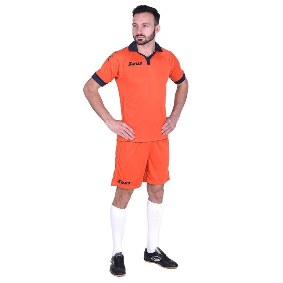 Футболен Екип ZEUS Kit Scorpion Arancio/Blu