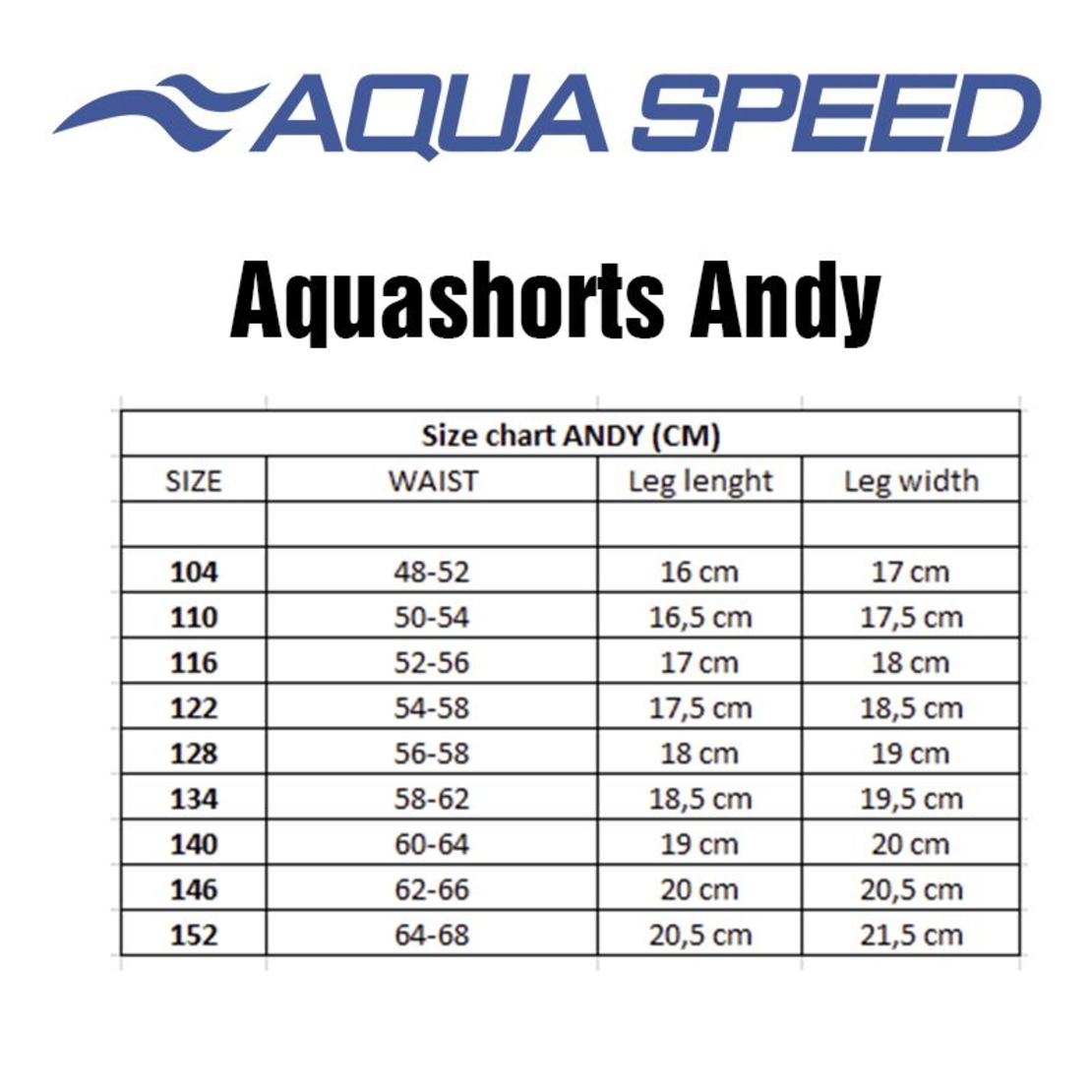 Детски Бански AQUA SPEED Aquashorts Andy 24
