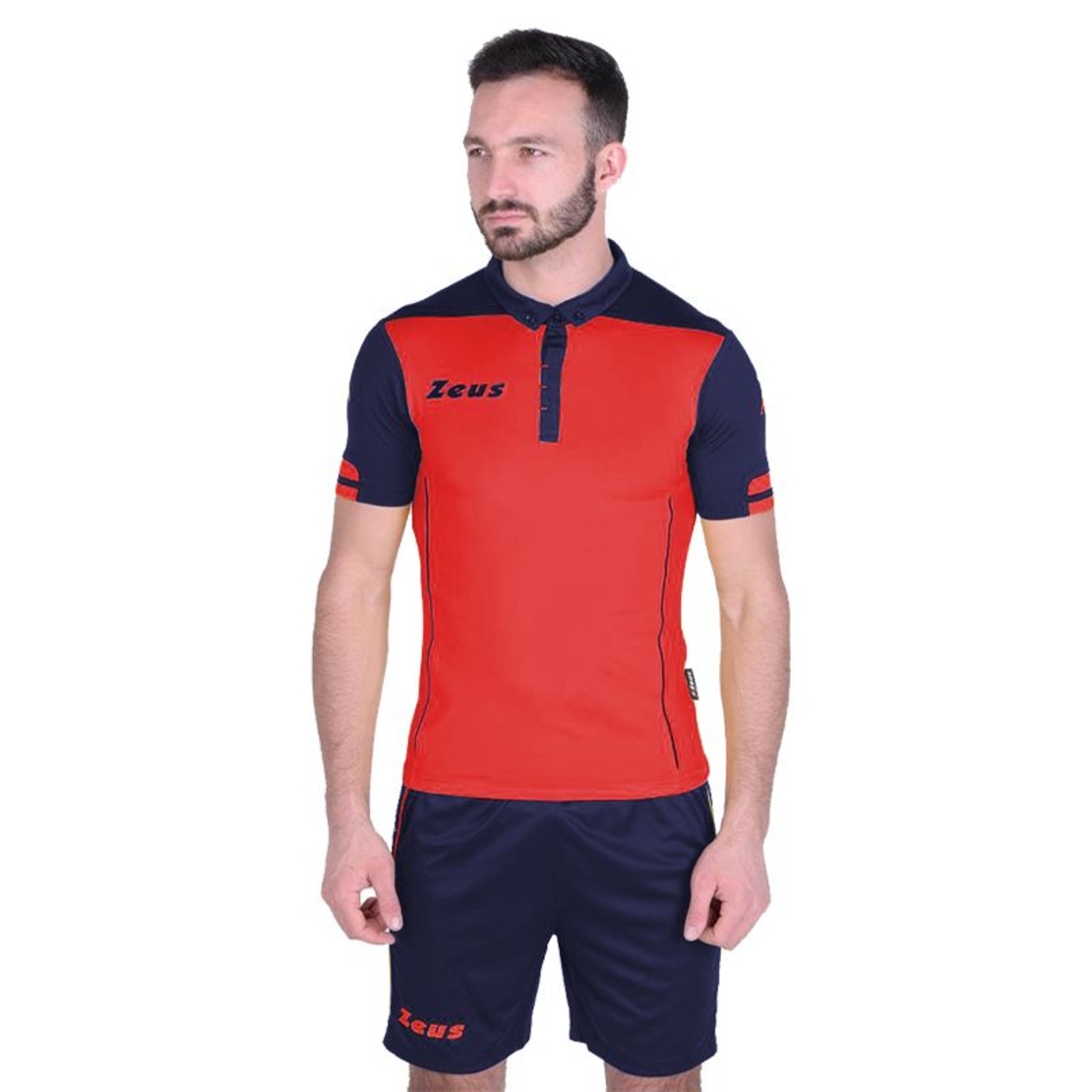 Футболен Екип ZEUS Kit Aquarius Rosso/Blu