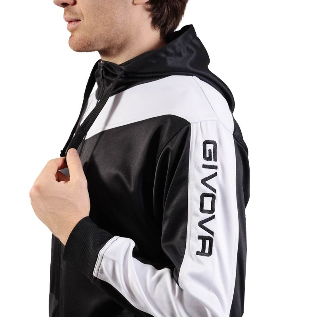 Мъжки Анцуг GIVOVA Tuta Roma Con Cappuccio Polarfleece 1003
