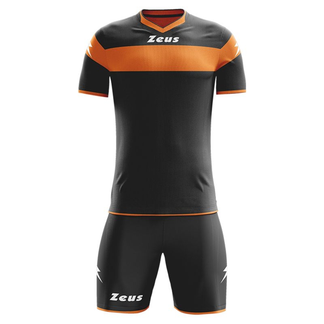 Детски Футболен Екип ZEUS Kit Apollo Nero/Arancio