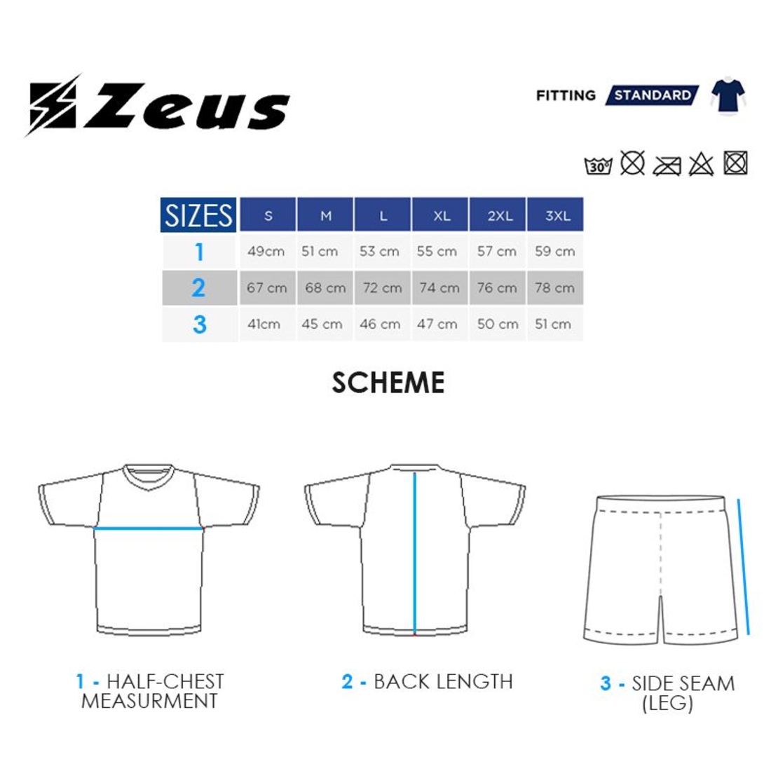 Спортен Екип ZEUS Kit Alex Grigio/Giallo Fluo