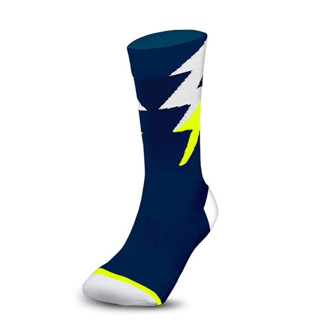 Чорапи ZEUS Calza Thunder Blu/Bianco