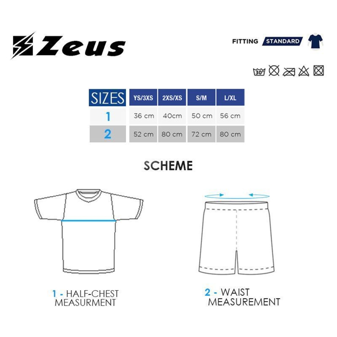 Детски Футболен Екип ZEUS Kit Icon Nero/Arancio