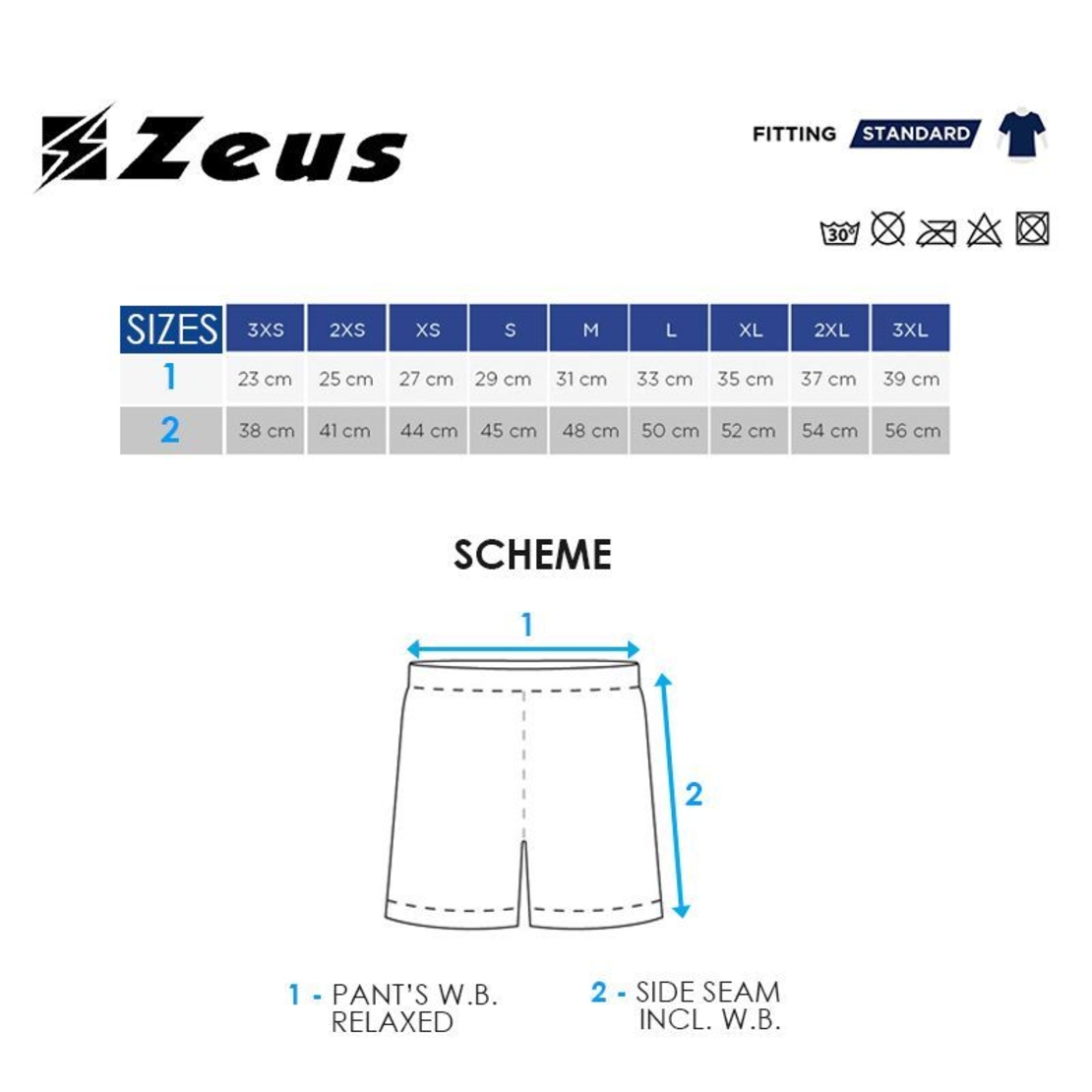 Детски Къси Панталони ZEUS Bermuda Enea Blu