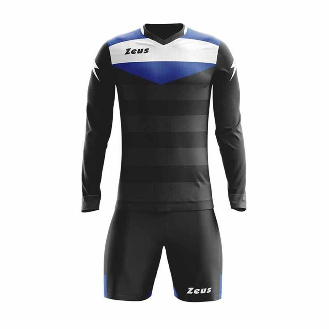Детски Вратарски Екип ZEUS Kit GK Argo/Slim Fit Nero/Royal