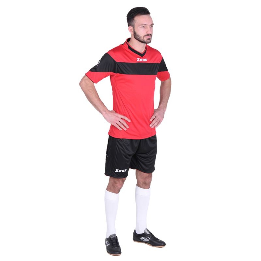 Футболен Екип ZEUS Kit Apollo Rosso/Nero