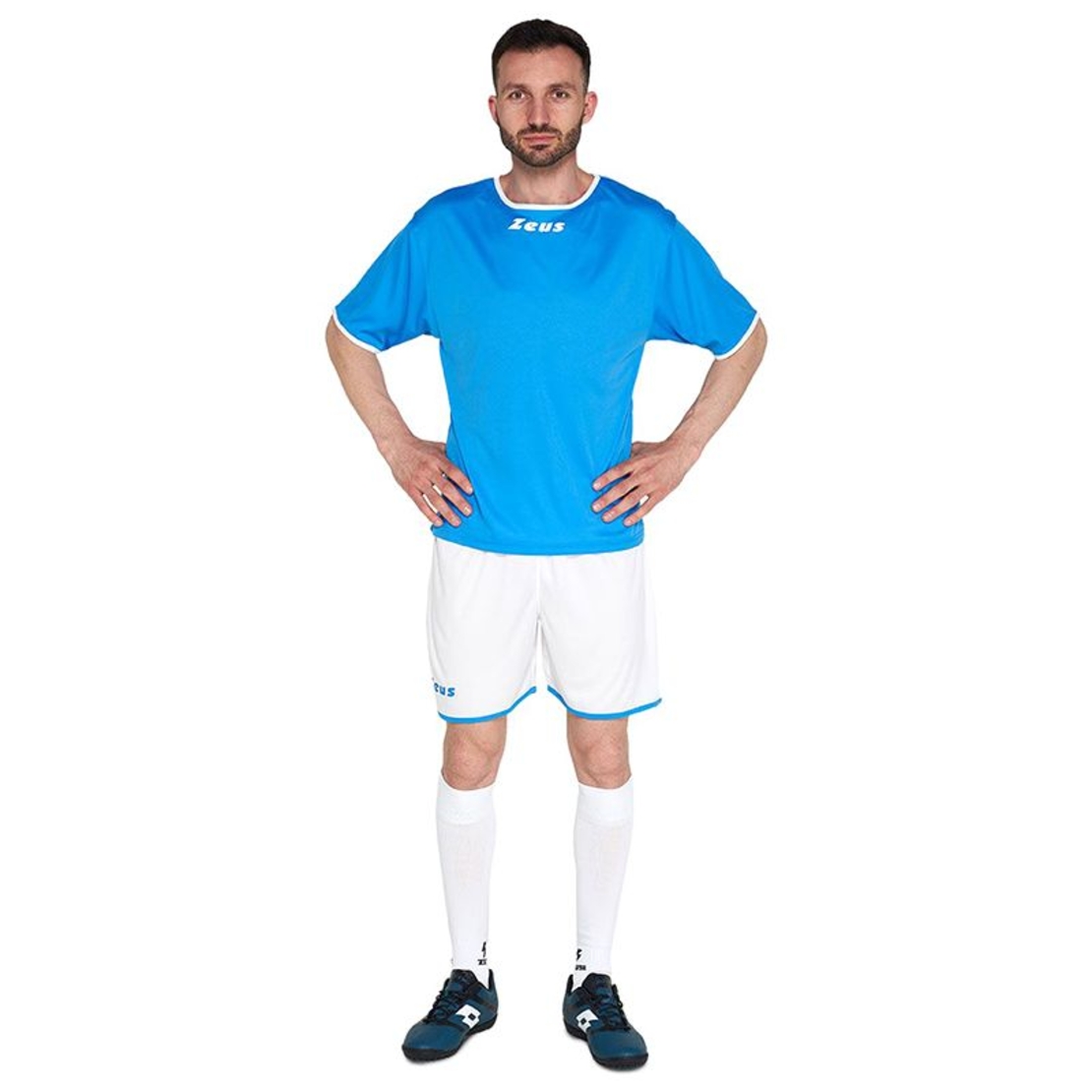 Спортен Екип ZEUS Kit Sticker Royal/Bianco